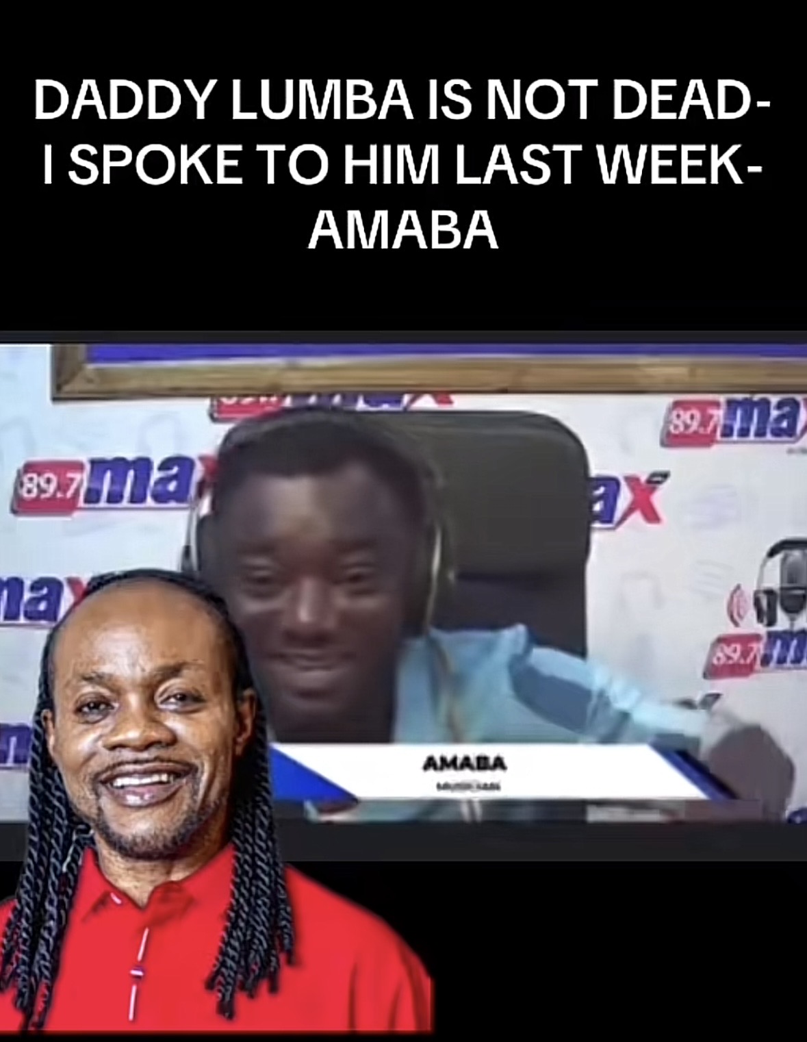 Amaba: Ghanaian Artist Causes Stir As He Details Strange Encounter With Late Daddy Lumba
