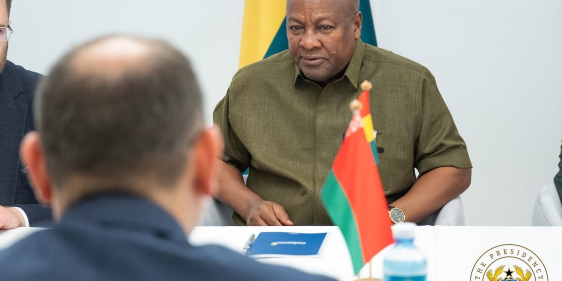 Ghana, Belarus to sign four MoUs as Mahama meets Lukashenko