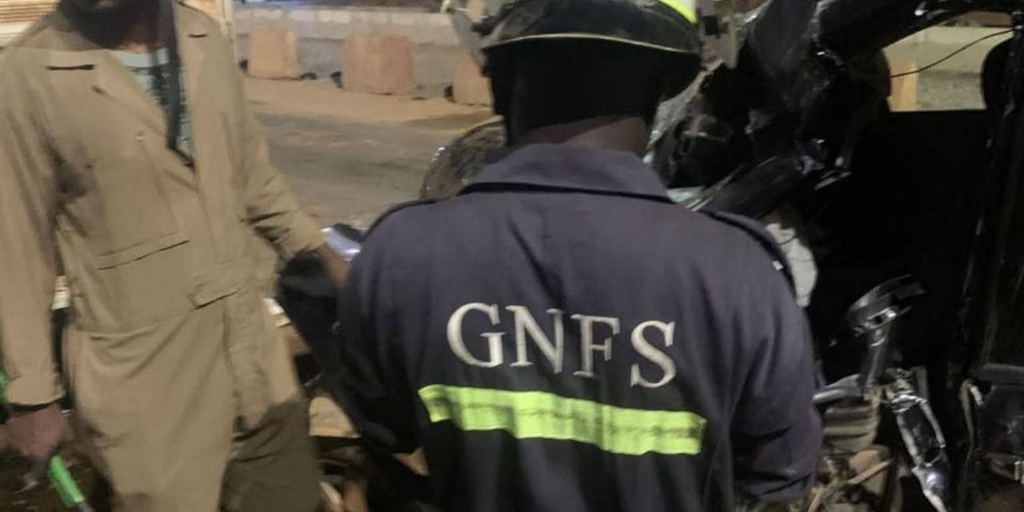 One dead, eight injured in deadly crash on Kasoa-Winneba road
