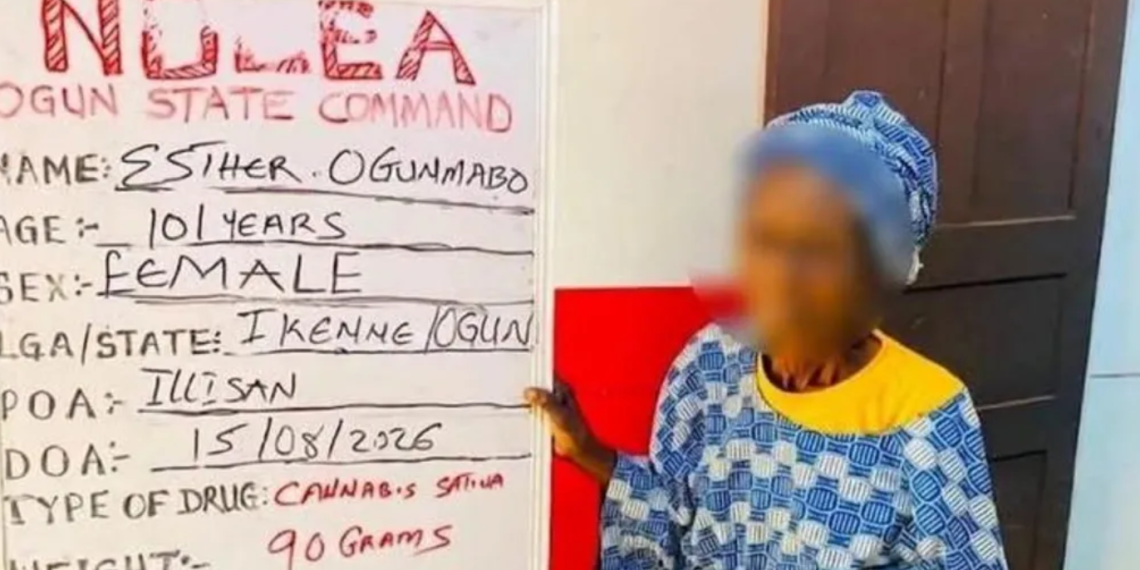 ‘101-year-old great-grandmother’ arrested for selling cannabis in Nigeria
