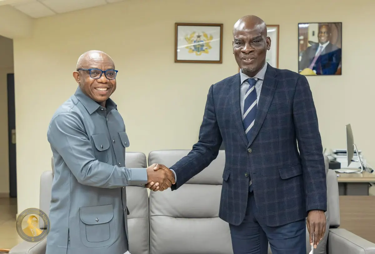 KNUST VC engages Education Minister on STEM, research and student accommodation