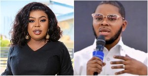 Toothless bulldog - Afia Schwarzenegger clashes with Obinim amid divorce saga