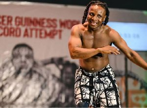 Nigerian dancer completes GWR longest dance attempt in seven days