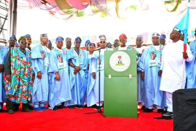 Tinubu blames opposition for hunger, poverty in Nigeria; Atiku kicks, says president delusional